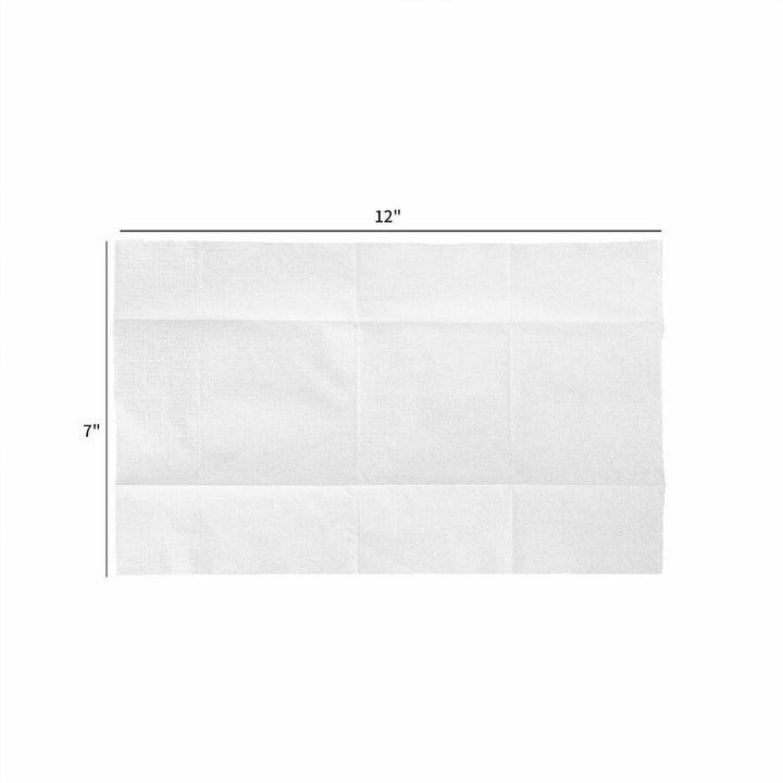 Image of Genuine Joe 11262 Low-Fold Dispenser Napkins, Low-fold, White, 1 Carton