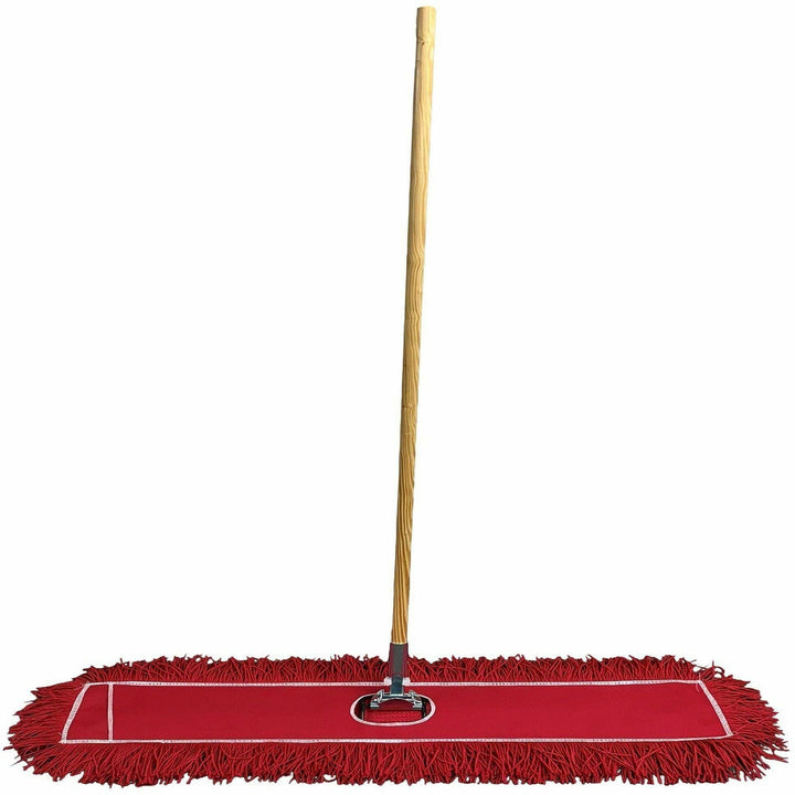 Image of Genuine Joe 00486 Genuine Joe Dust Mop Kit, Streak-free, Red, 1 Kit