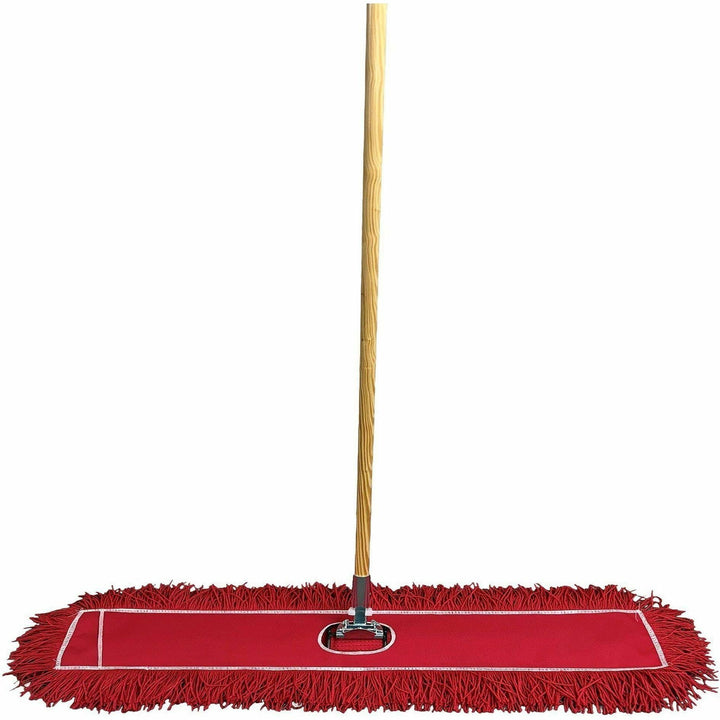 Image of Genuine Joe 00486 Genuine Joe Dust Mop Kit, Streak-free, Red, 1 Kit