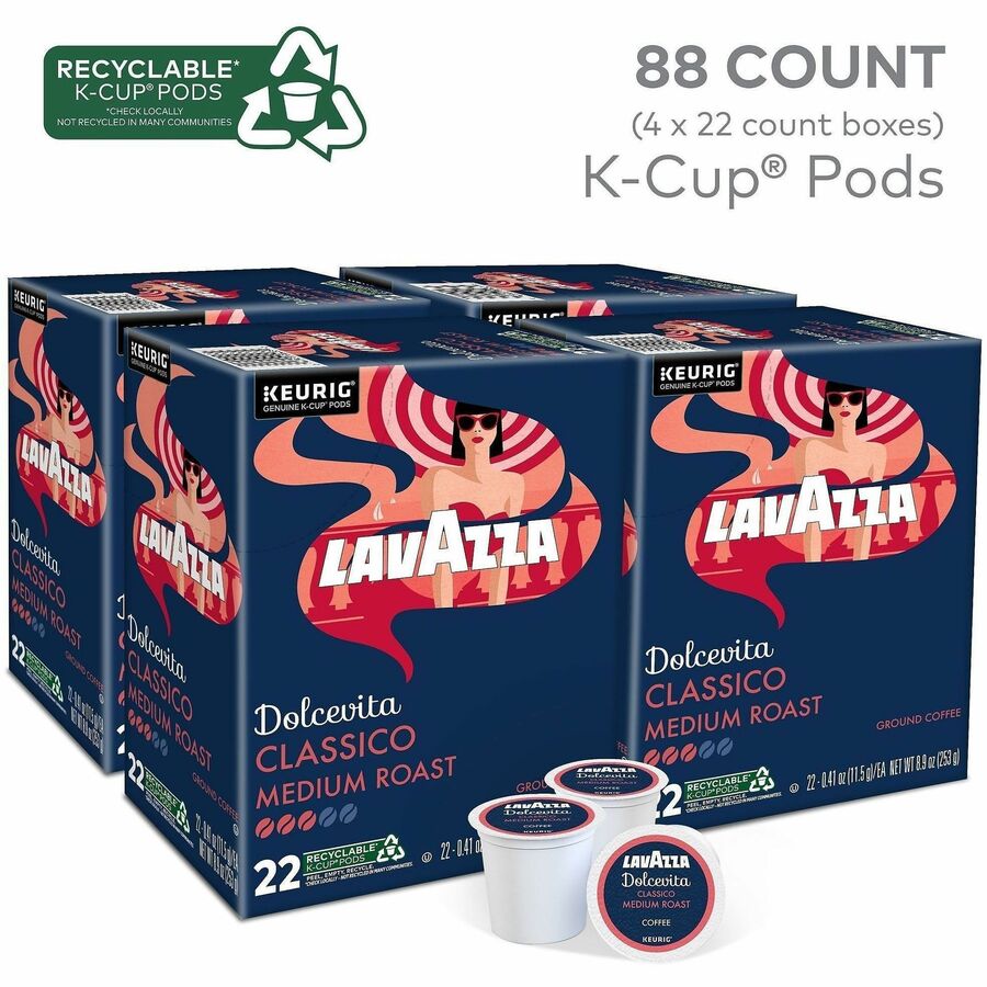 Image of Lavazza 0433CT Dolcevita Classico K-Cup Coffee Pods