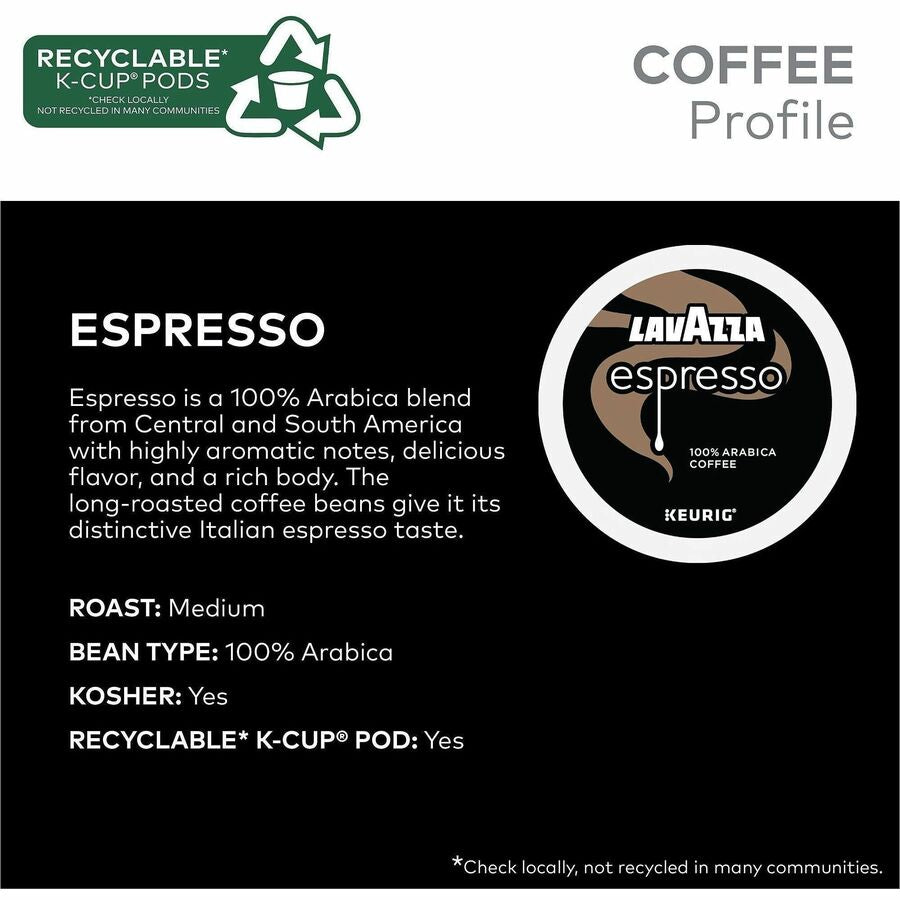 Image of Lavazza 0451CT Espresso Italiano K-Cup Coffee Pods