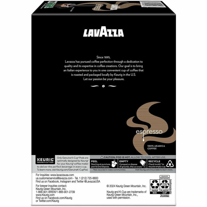 Image of Lavazza 0451CT Espresso Italiano K-Cup Coffee Pods