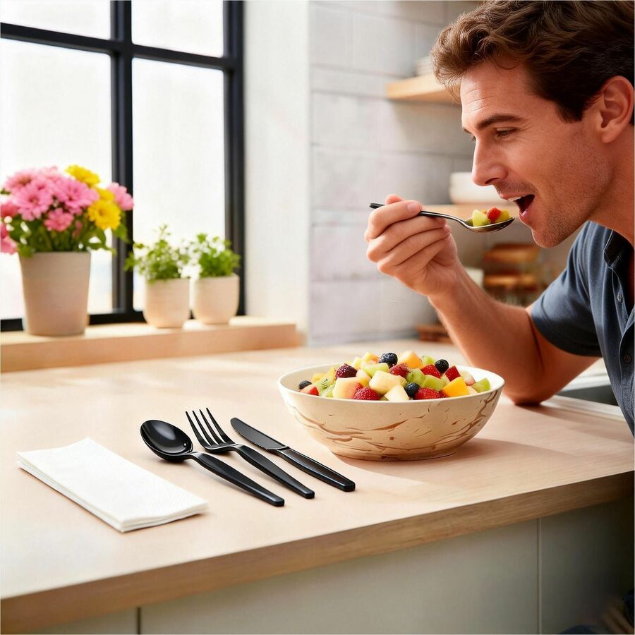 Image of Genuine Joe 58932 4-Piece Heavyweight Utensil Kit