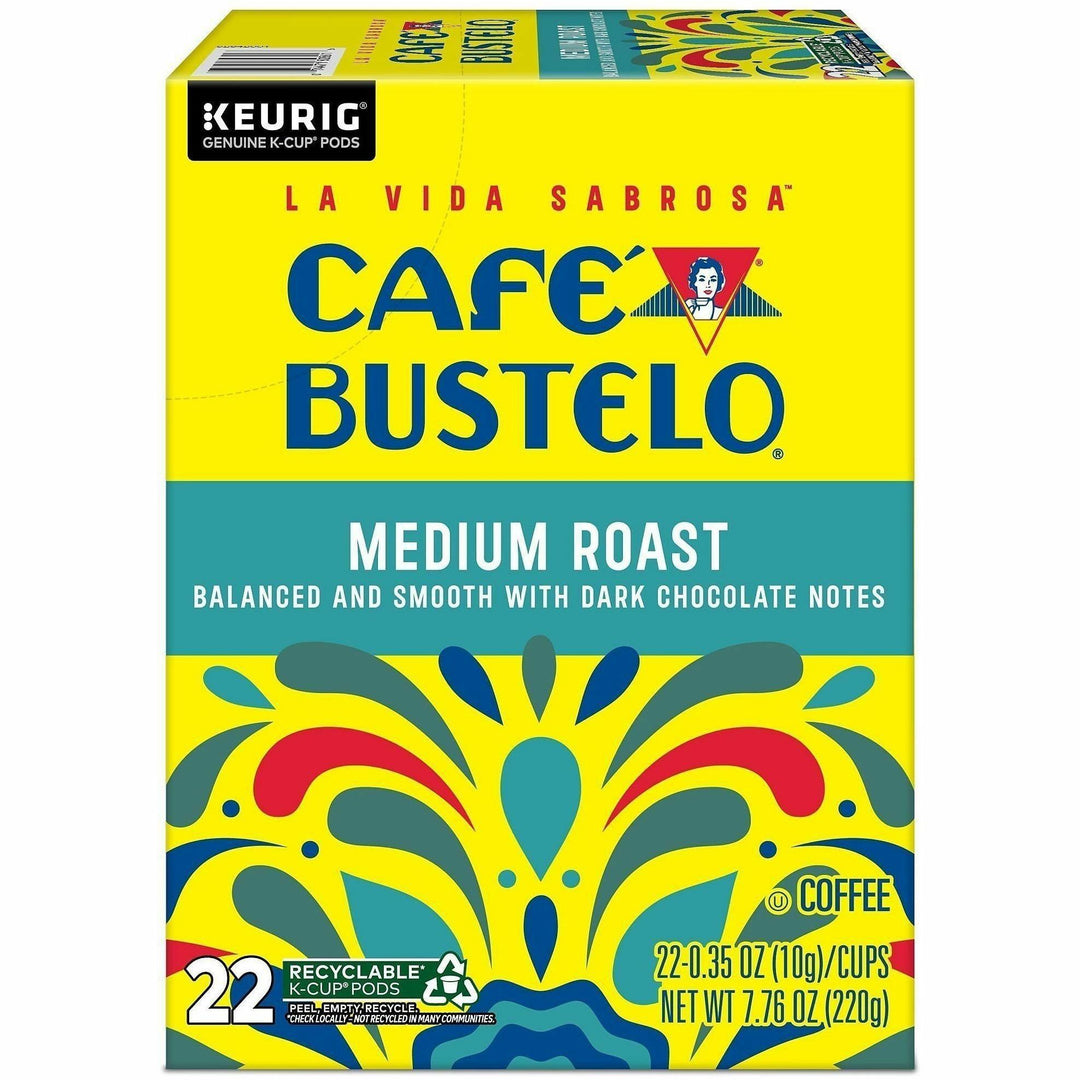 Image of Cafè Bustelo 2861CT Medium-Roast K-Cup Coffee Pods