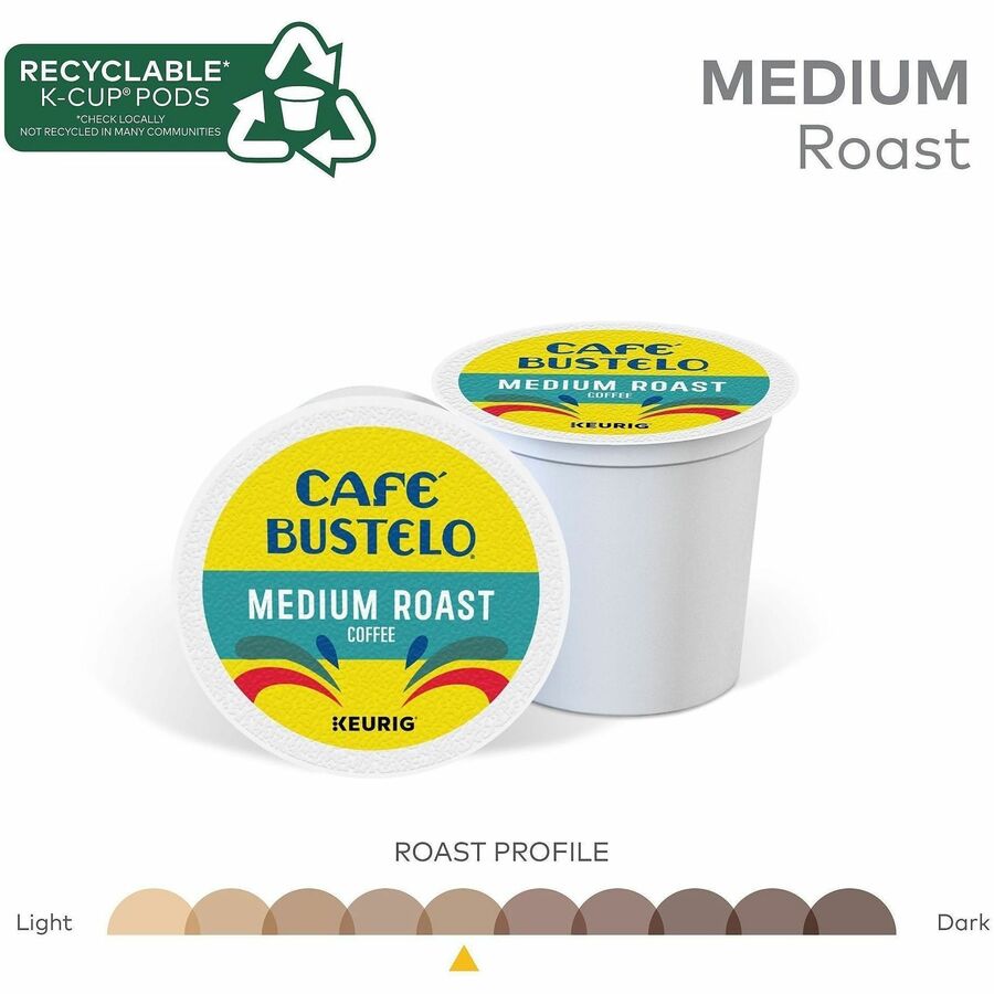 Image of Cafè Bustelo 2861CT Medium-Roast K-Cup Coffee Pods