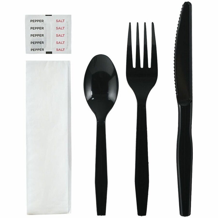 Image of Genuine Joe 58929 6-Piece Medium-Weight Utensil Kit