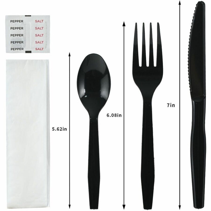 Image of Genuine Joe 58929 6-Piece Medium-Weight Utensil Kit