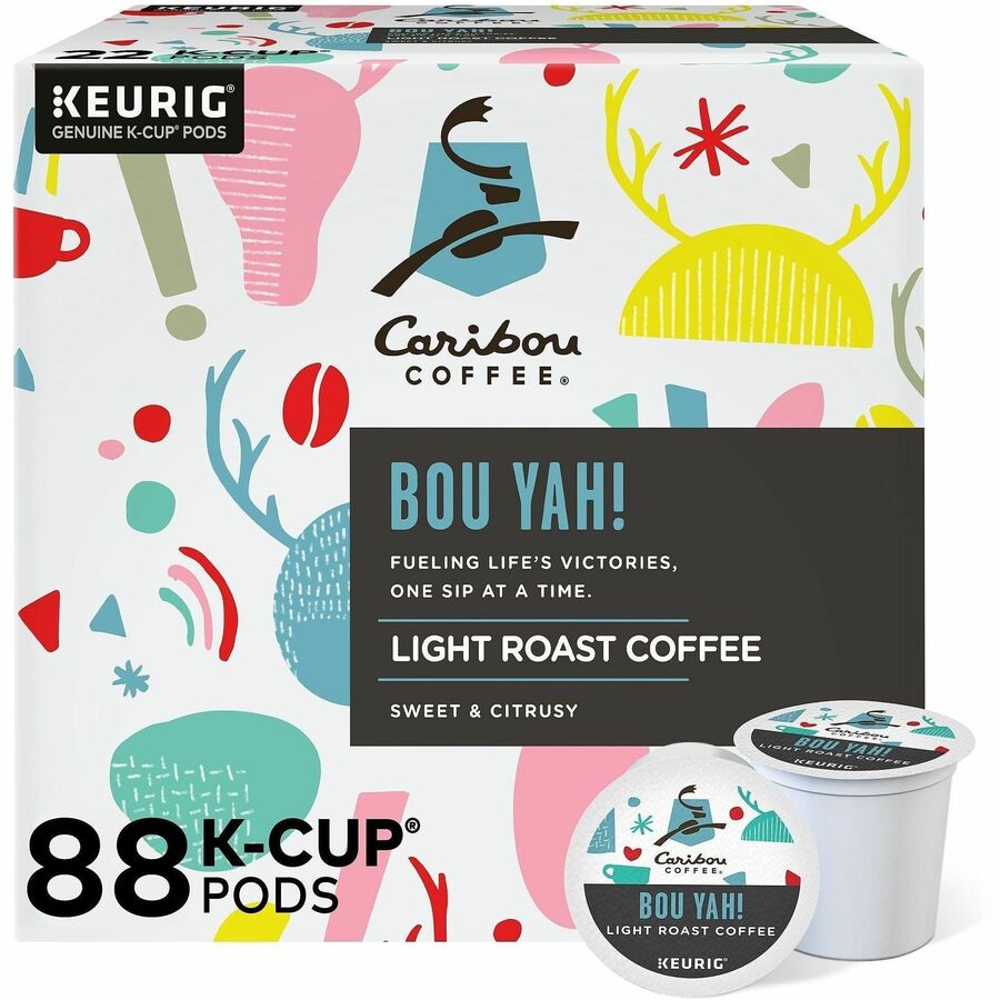 Image of Caribou Coffee® 9686CT 'Bou Yah! Blend K-Cup Pods
