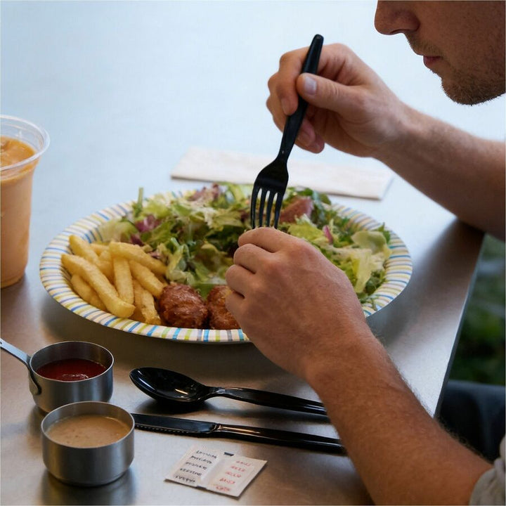 Image of Genuine Joe 58933 6-Piece Heavyweight Utensil Kit