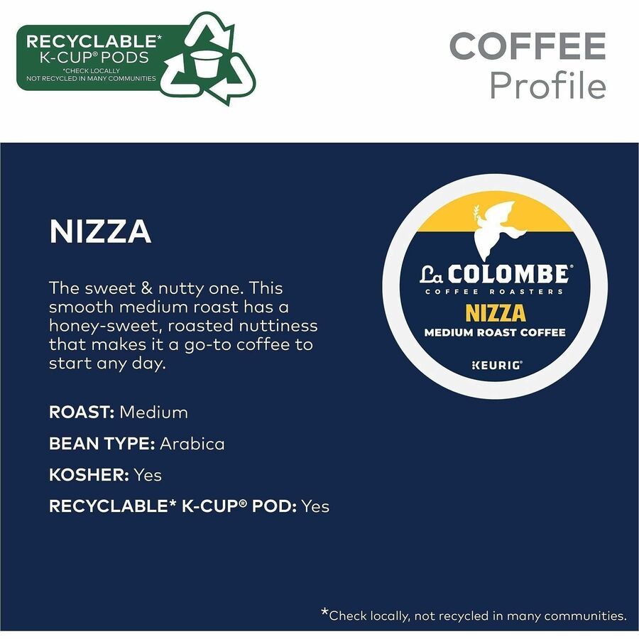 Image of La Colombe 0327CT Nizza K-Cup Coffee Pods