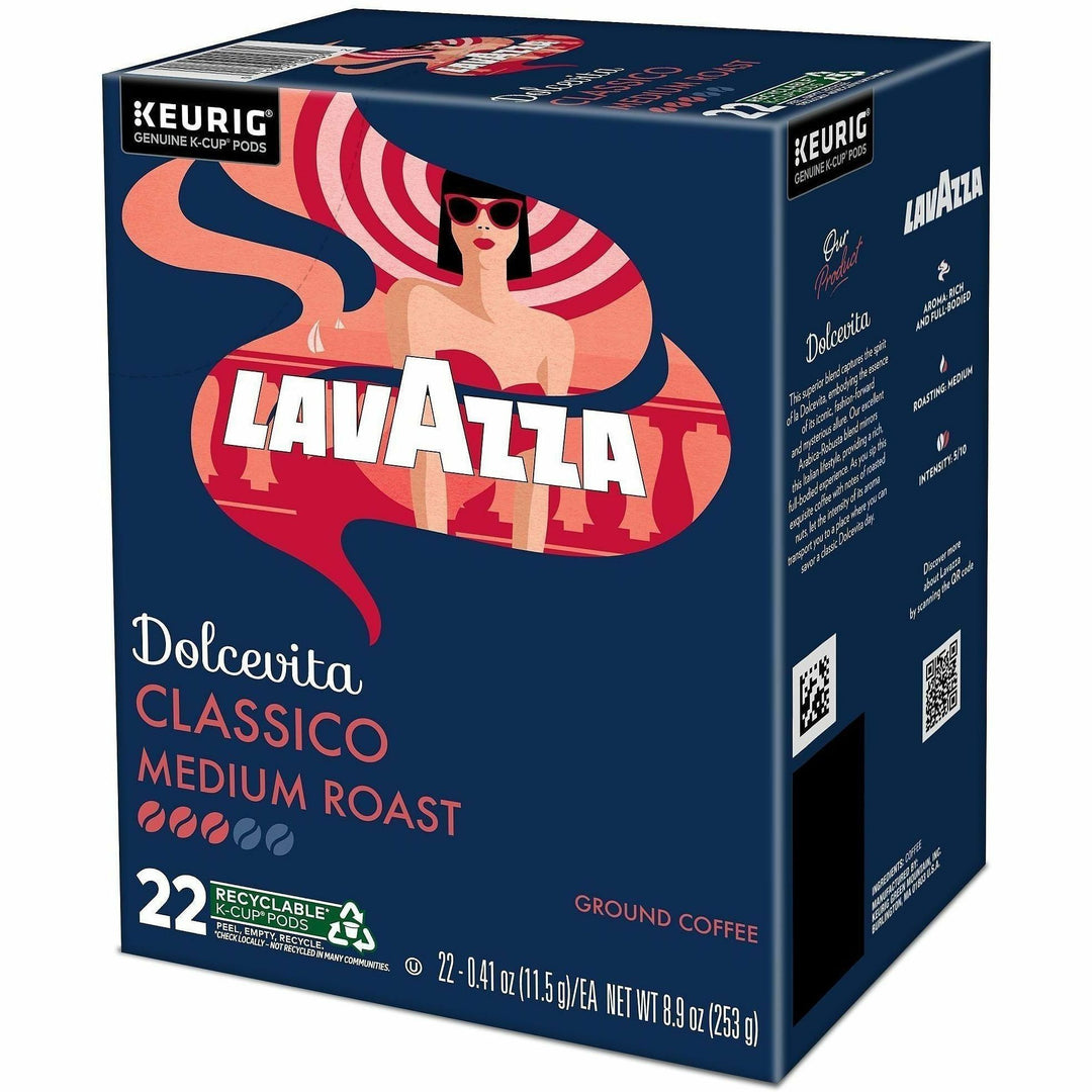 Image of Lavazza 0433 Dolcevita Classico K-Cup Coffee Pods