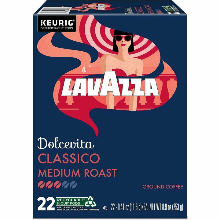 Image of Lavazza 0433 Dolcevita Classico K-Cup Coffee Pods
