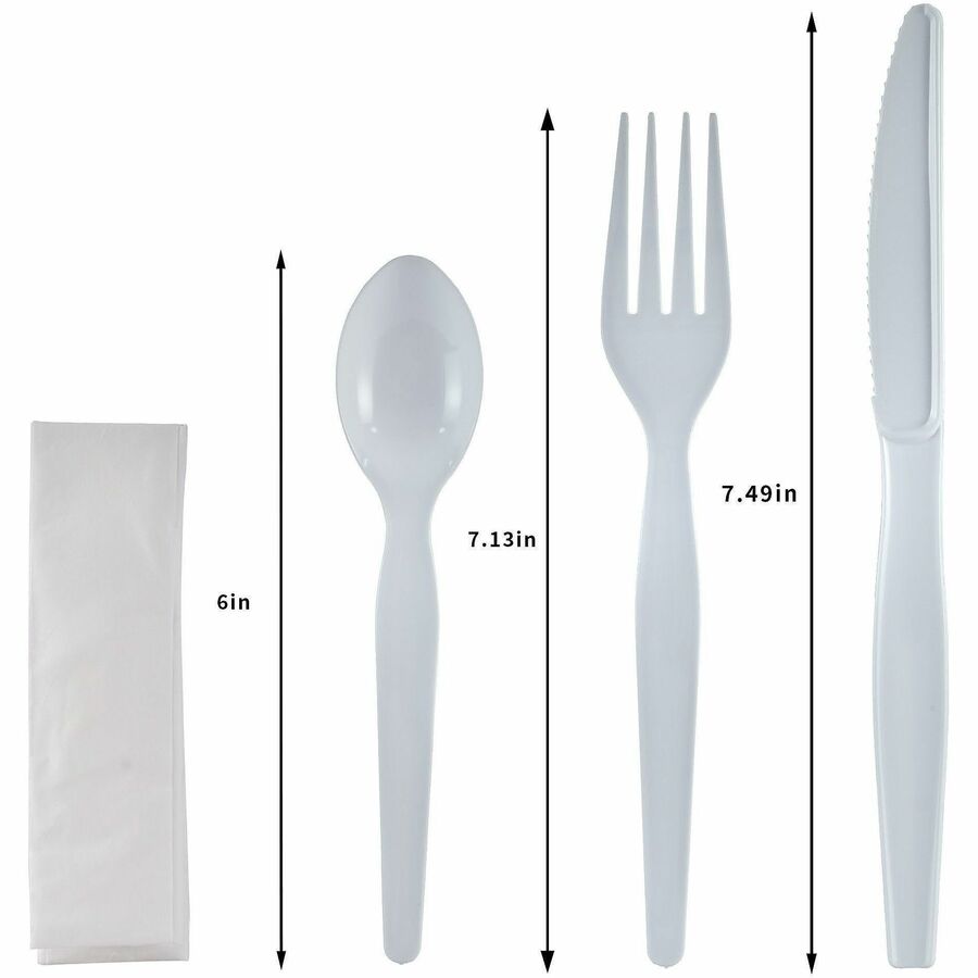 Image of Genuine Joe 58930 4-Piece Heavyweight Utensil Kit