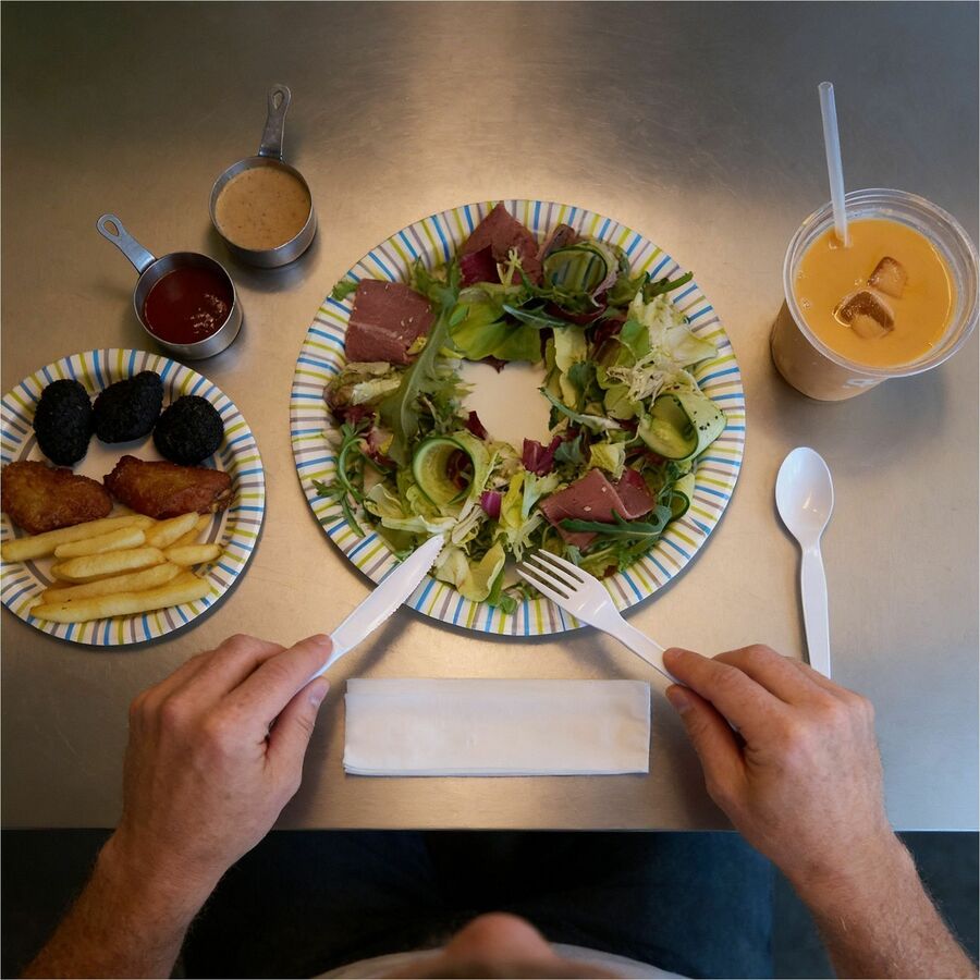 Image of Genuine Joe 58930 4-Piece Heavyweight Utensil Kit
