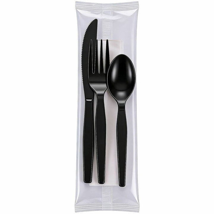 Image of Genuine Joe 58928 4-Piece Medium-Weight Utensil Kit