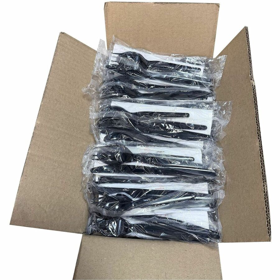 Image of Genuine Joe 58928 4-Piece Medium-Weight Utensil Kit