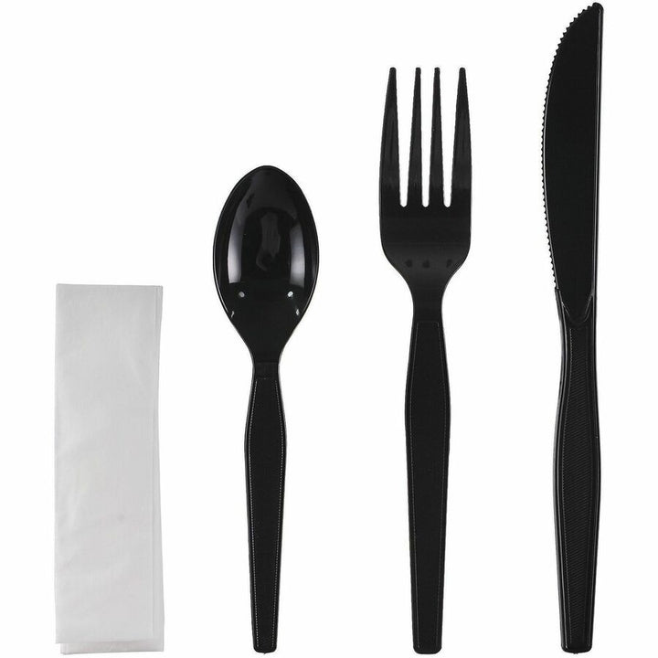 Image of Genuine Joe 58928 4-Piece Medium-Weight Utensil Kit