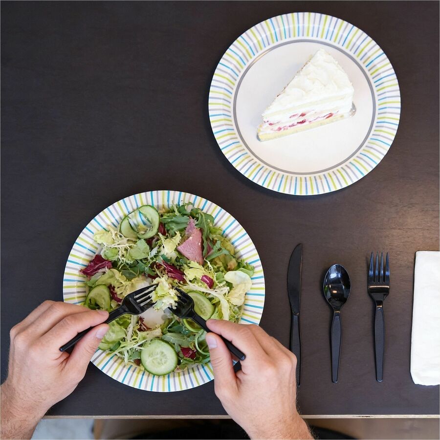 Image of Genuine Joe 58928 4-Piece Medium-Weight Utensil Kit