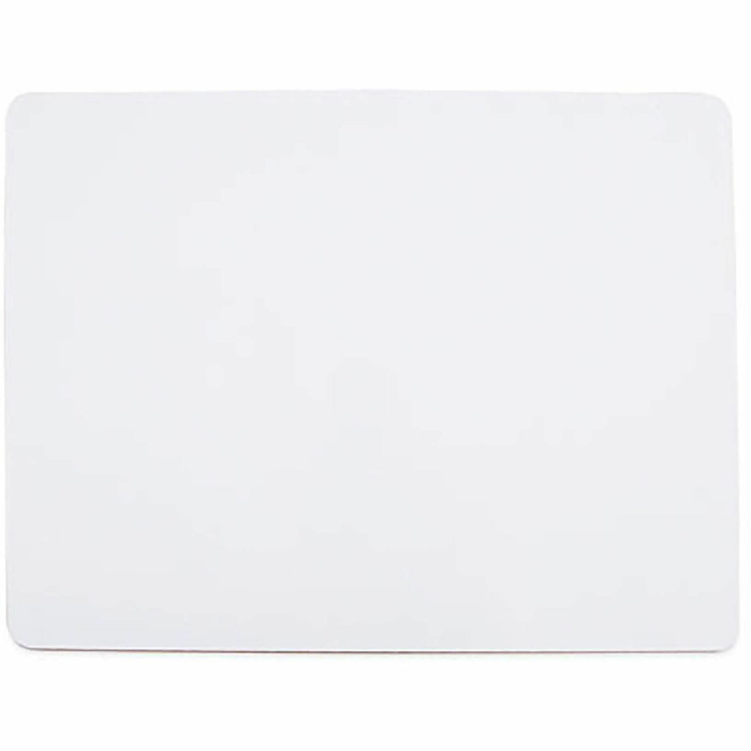 Image of Lorell 43910CT Double-Sided Dry-Erase Lap Boards, White Hardboard, Melamine Surface, Lap, Wipeable, 6/Pack, 6 / Carton