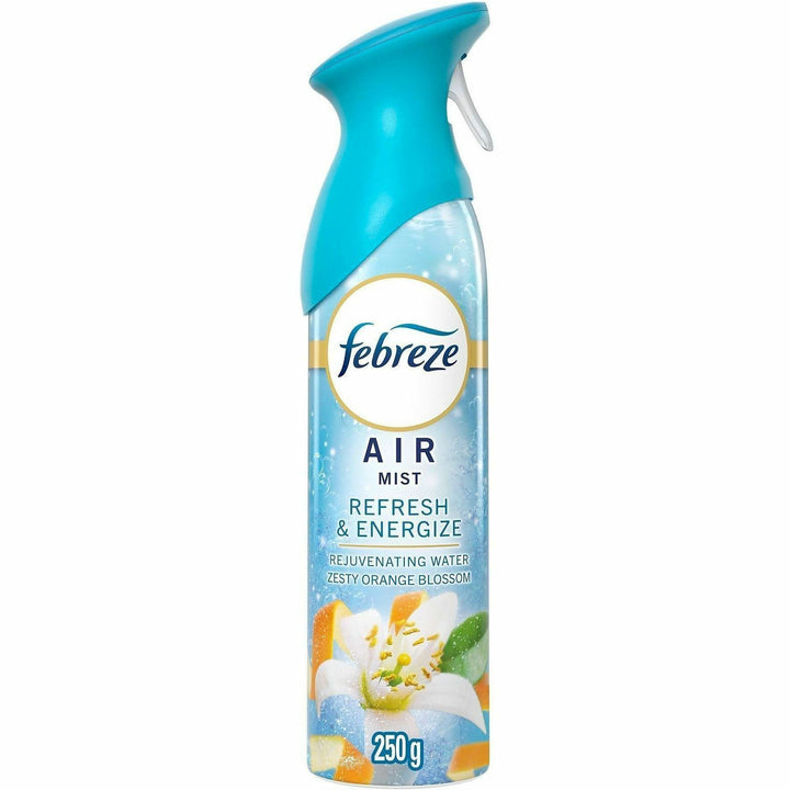 Image of Febreze 19944 Air Mist Air Freshener Spray, Spray, 8.1 fl oz (0.3 quart), Refresh & Energize, Odor Neutralizer, Long Lasting, 6 / Carton