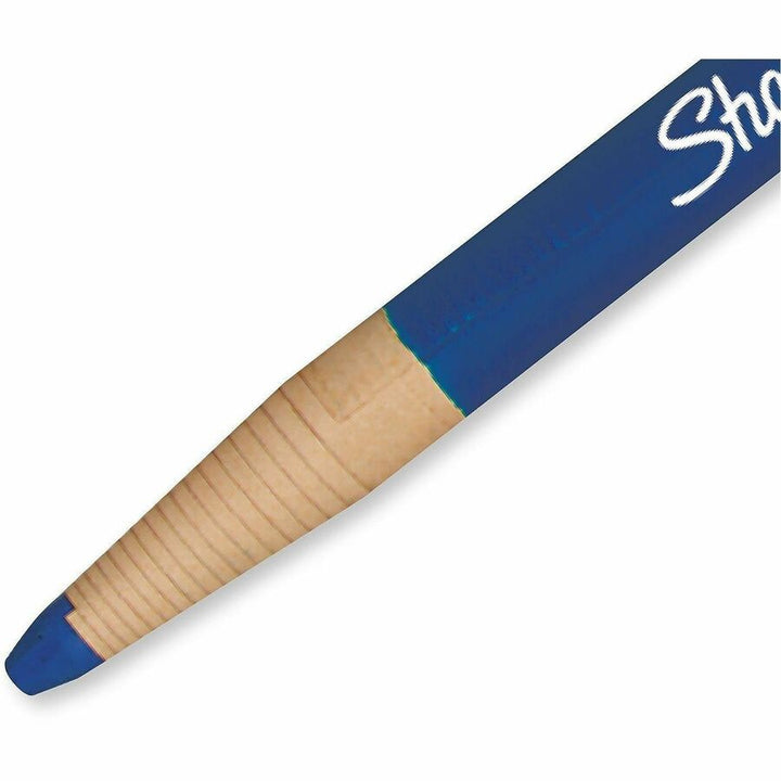 Image of Sharpie 2229133 Peel-Off Paper China Markers, Erasable, Blue Ink, Pigment-based, Glass, 12 / Dozen
