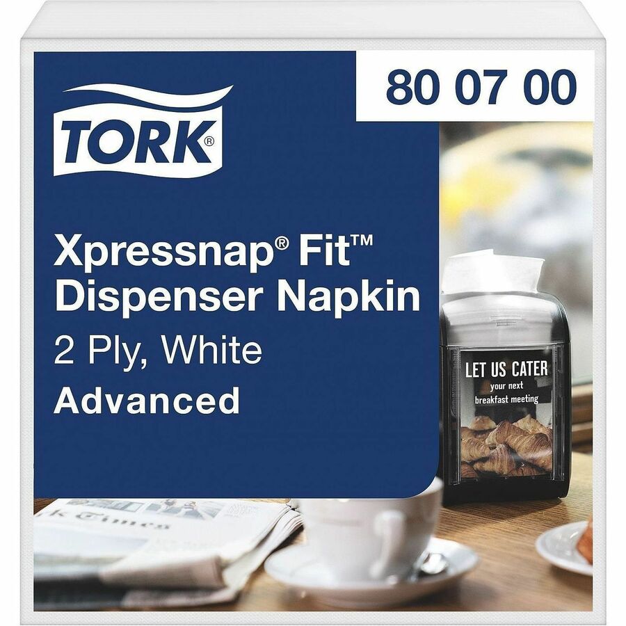 Image of TORK 800700 Xpressnap Fit Dispenser Napkins