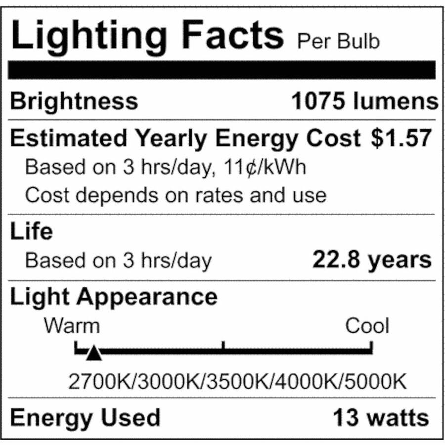Image of Satco S11781 CCT-Selectable BR LED Dimmable Bulbs