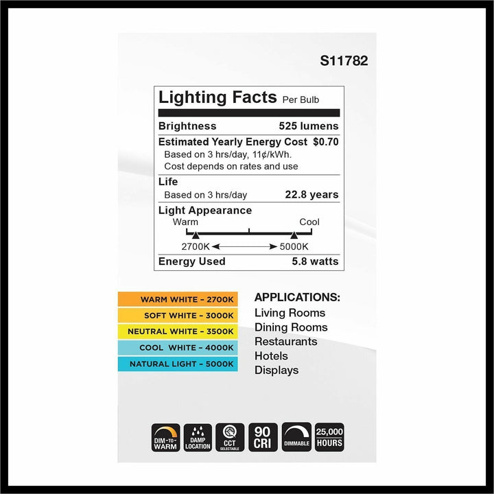 Image of Satco S11782 LED R20 Reflector Bulbs