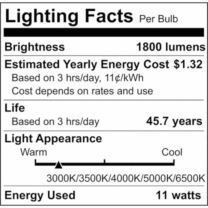 Image of Satco S18413 LED Filament U-Bend Bulb