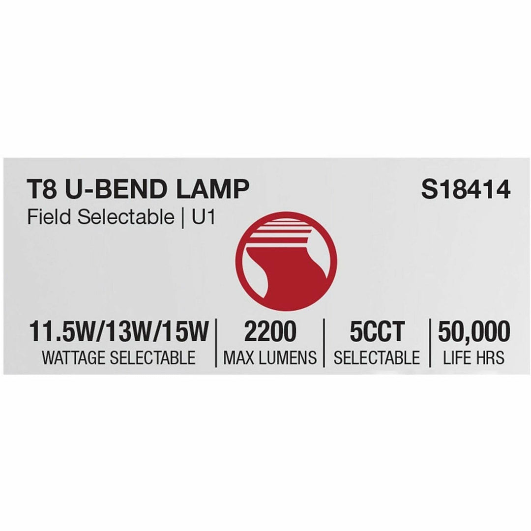 Image of Satco S18414 LED Filament U-Bend Bulb
