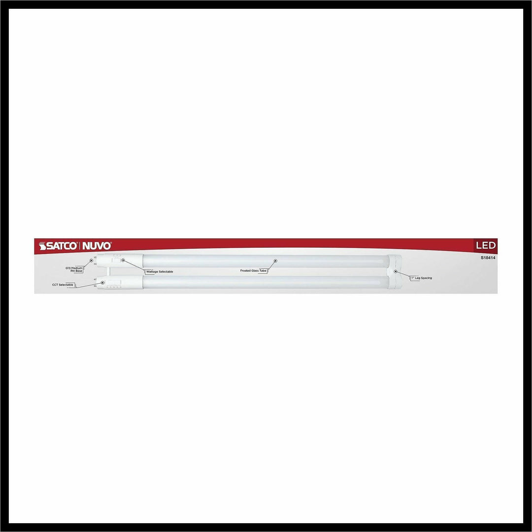 Image of Satco S18414 LED Filament U-Bend Bulb