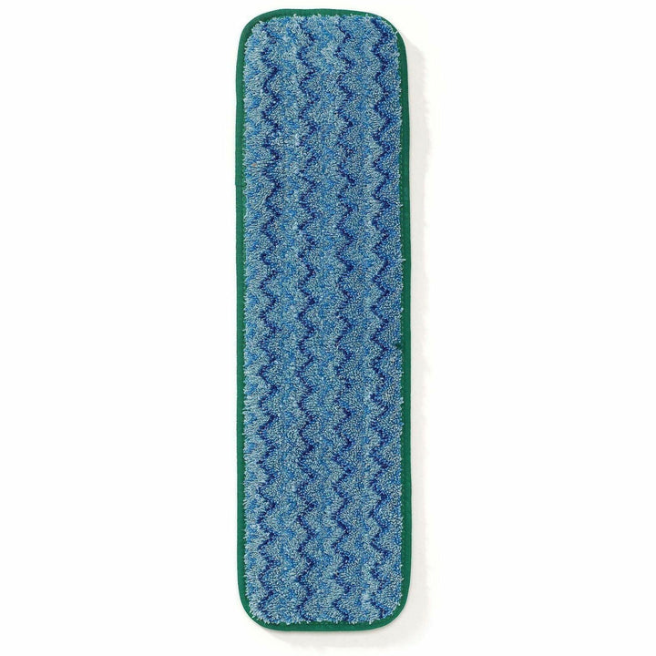 Image of Rubbermaid Commercial Q410GRN Hygen 18" Microfiber Wet Pad