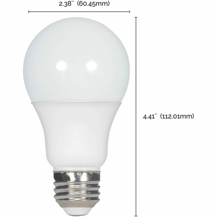 Image of Satco S11413 A19 LED Non-Dimmable Bulbs