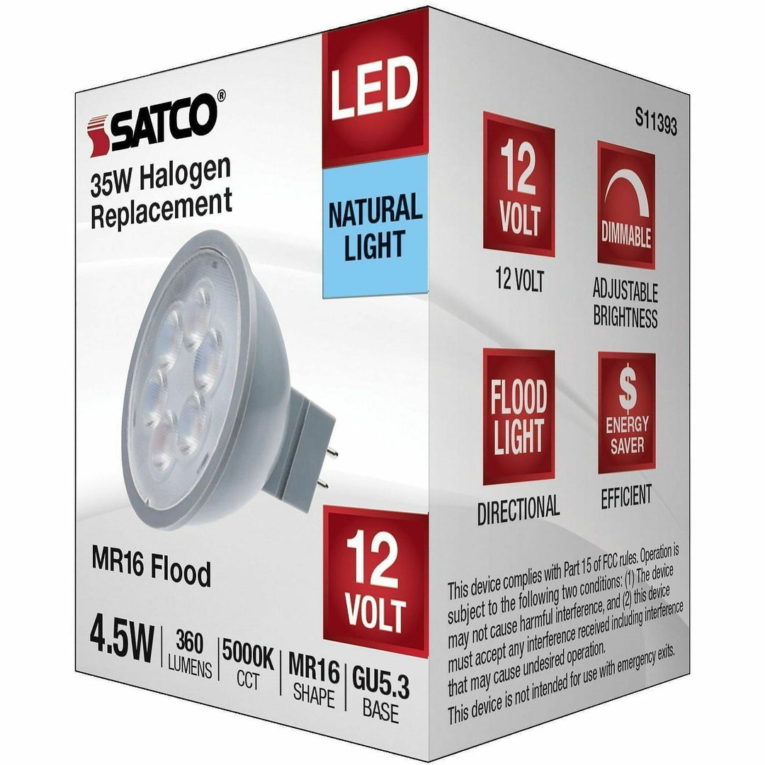 Image of Satco S11395 LED MR16 Lightbulb