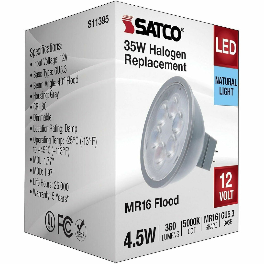 Image of Satco S11395 LED MR16 Lightbulb
