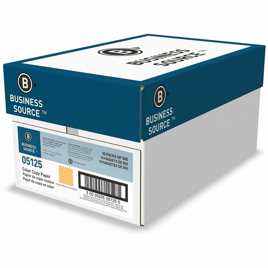 Image of Business Source 05125 Multipurpose Color Paper