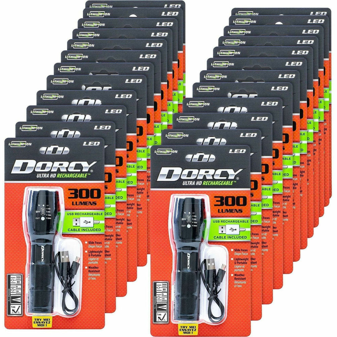Image of Dorcy 41-4379 300 Lumen Ultra HD USB Flashlight