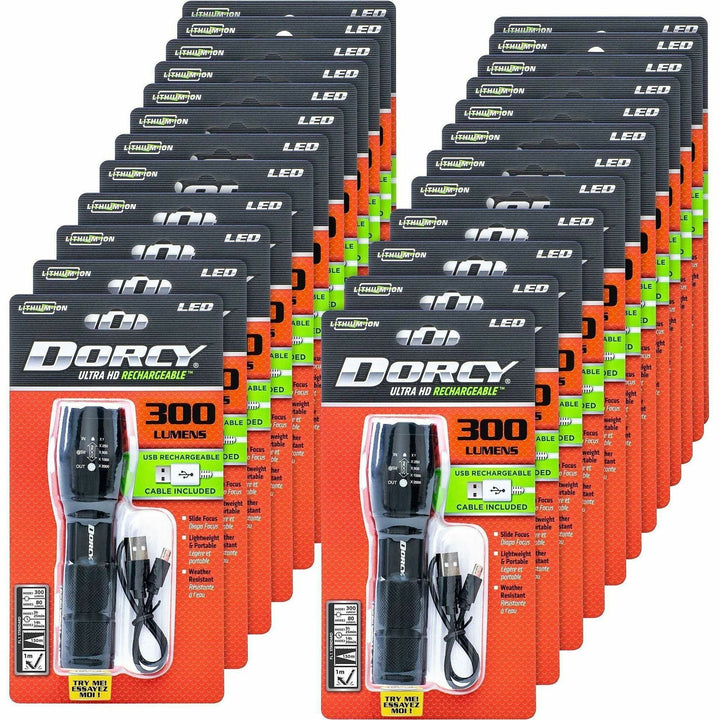 Image of Dorcy 41-4379 300 Lumen Ultra HD USB Flashlight