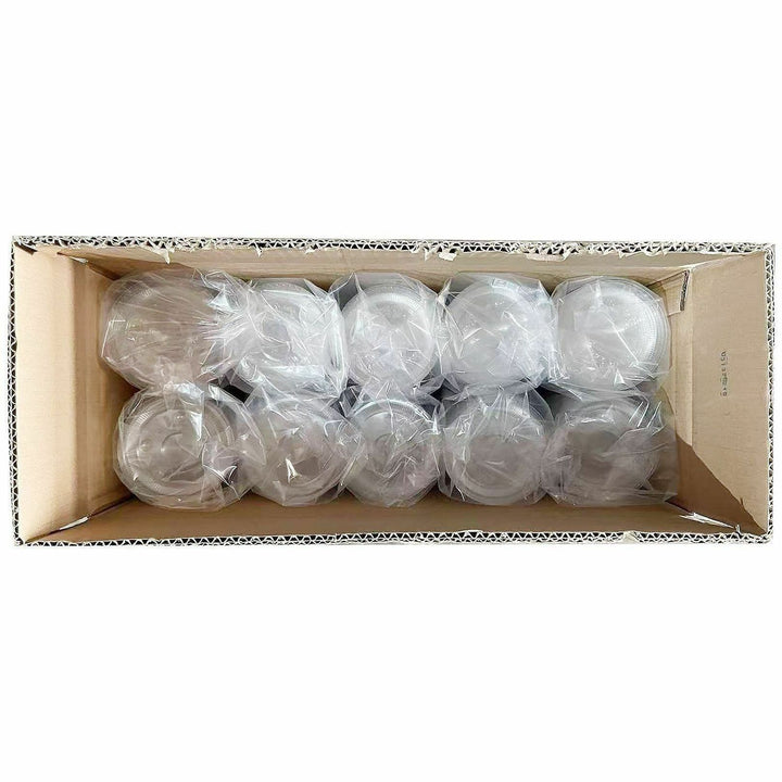 Image of Genuine Joe 00317 Lids for Paper Cold Cups, Clear, 1000 Lids/Box, 1 Carton