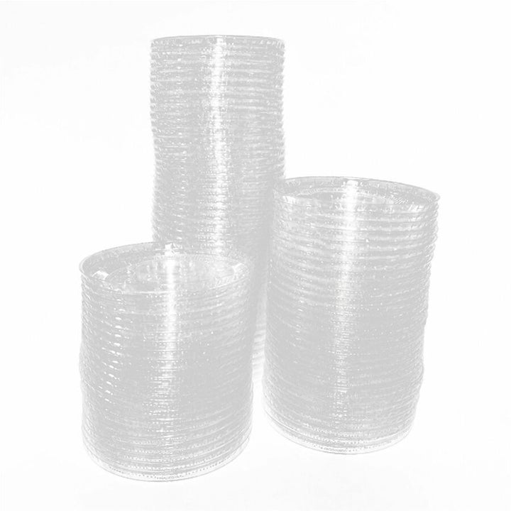 Image of Genuine Joe 00317 Lids for Paper Cold Cups, Clear, 1000 Lids/Box, 1 Carton