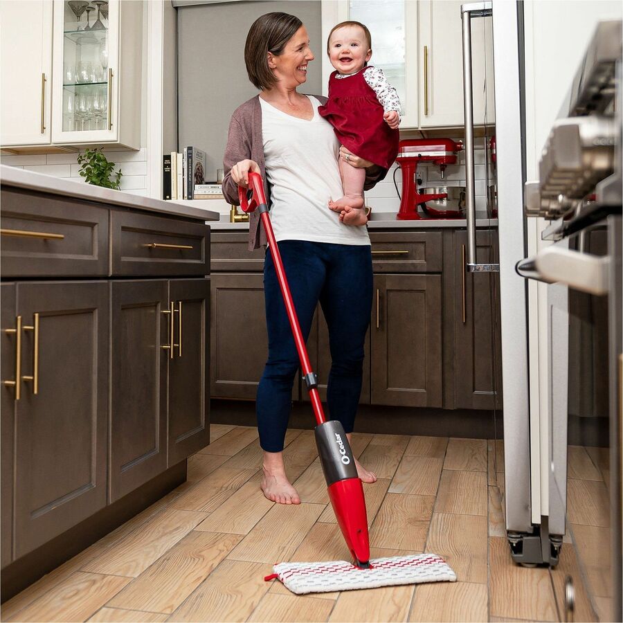 Image of O-Cedar 173563 ProMist MAX Microfiber Spray Mop, MicroFiber Head, Reusable, Machine Washable, Refillable, Double-sided, Multi, 1 Each
