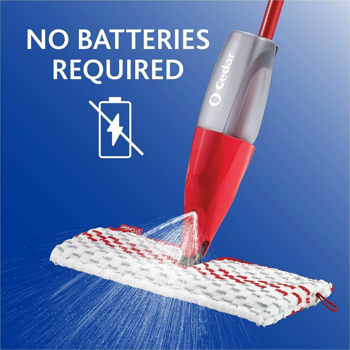 Image of O-Cedar 173563 ProMist MAX Microfiber Spray Mop, MicroFiber Head, Reusable, Machine Washable, Refillable, Double-sided, Multi, 1 Each