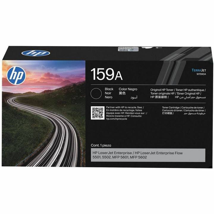 Image of HP 159A Black Original LaserJet Toner Cartridge (W1590A), 5000 Pages, 1 Each
