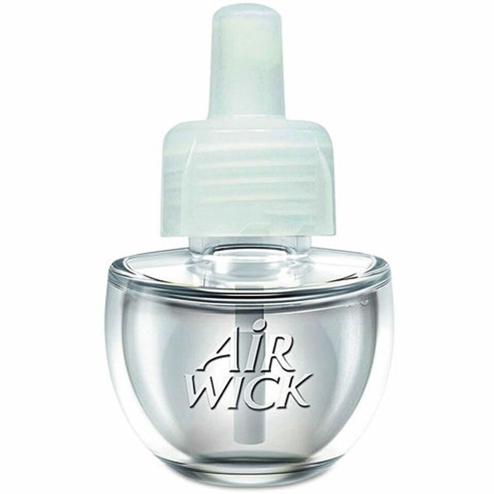 Image of Air Wick 01323CT Scent Oil Warmer Refill, Oil, 0.7 fl oz (0 quart), Fresh Linen, 140 Day, 2 Refills/Pack, 6 / Carton