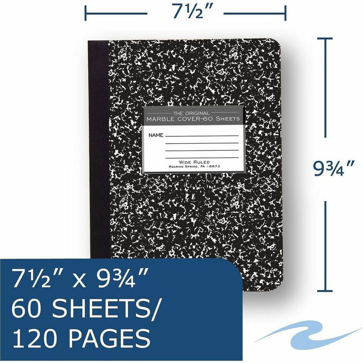 Image of Roaring Spring 77222CT Wide-ruled Composition Book
