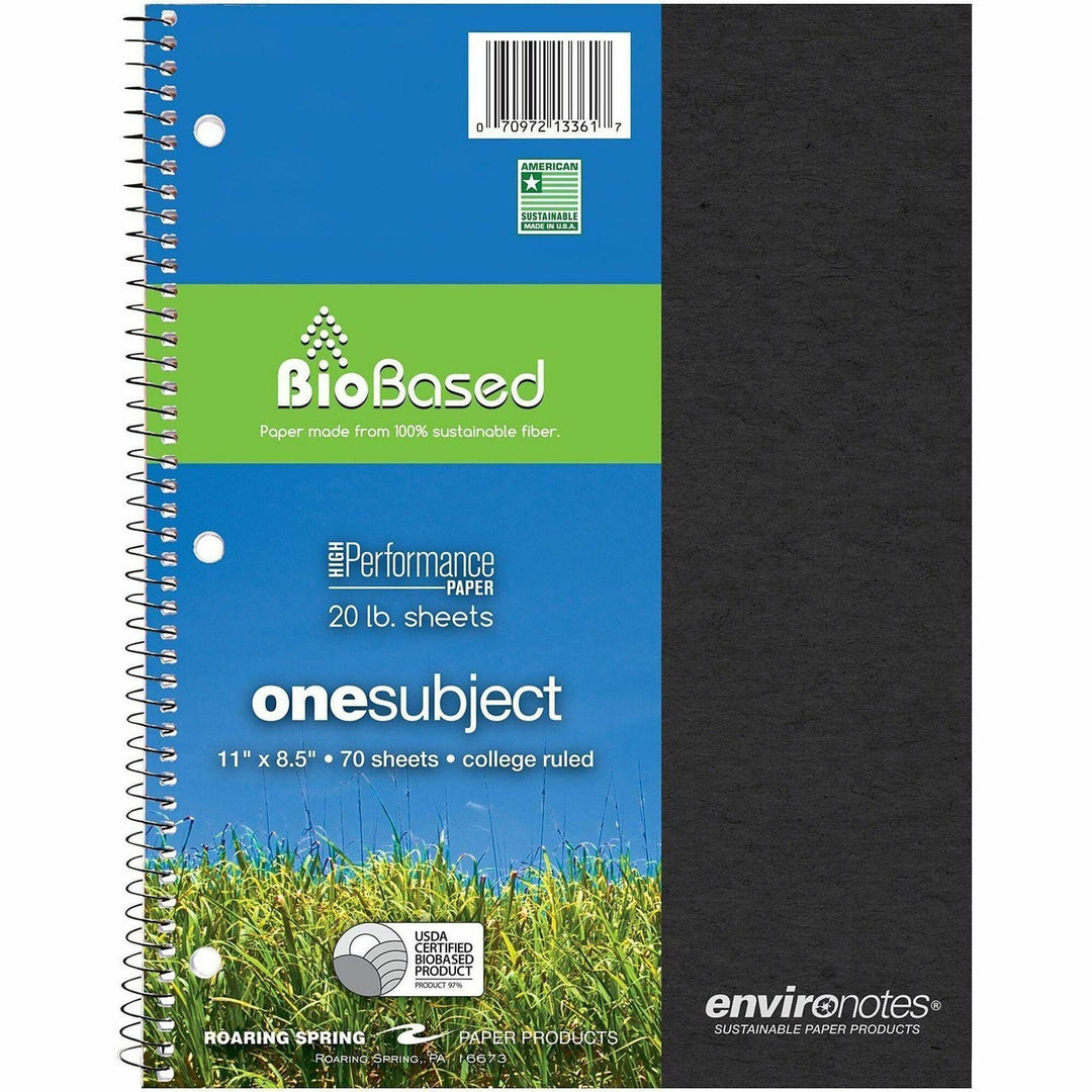 Image of Roaring Spring 13361CT Environotes Wirebound Notebook