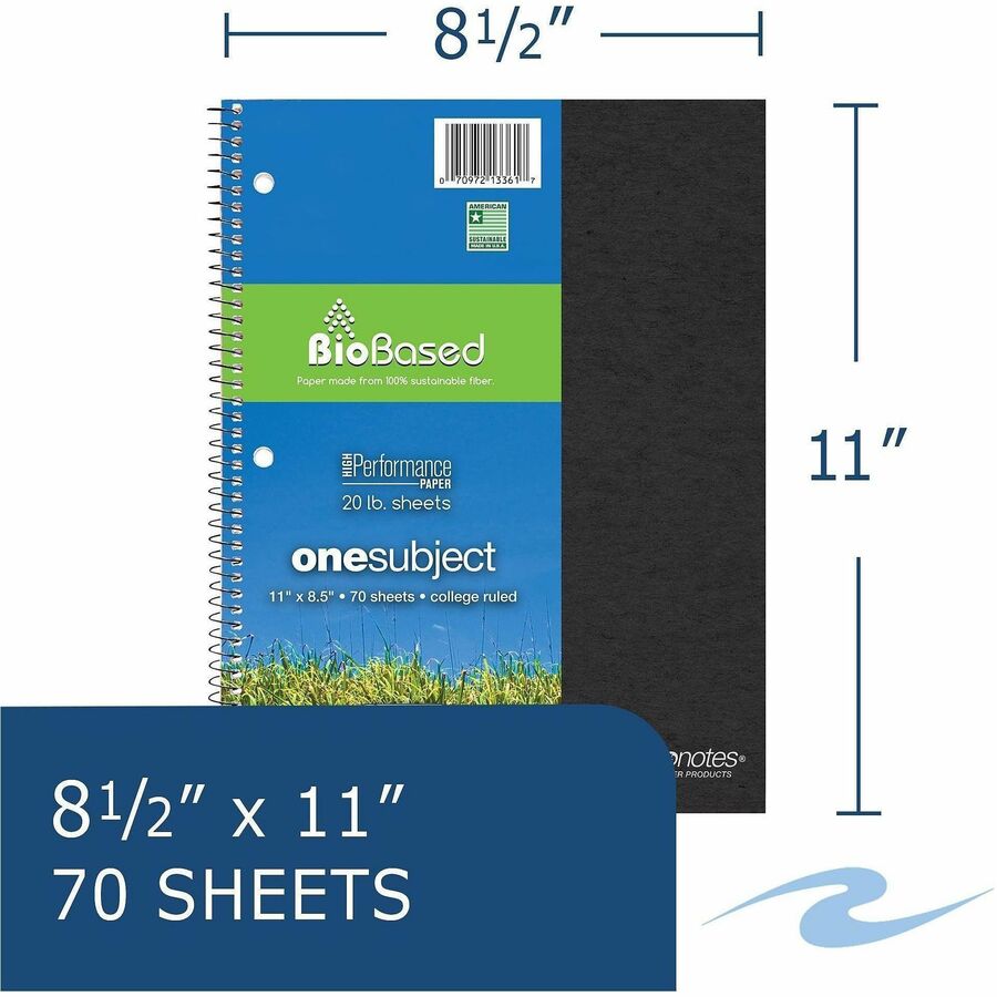 Image of Roaring Spring 13361CT Environotes Wirebound Notebook