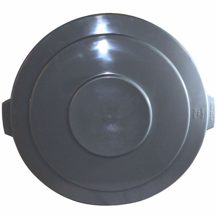 Image of Genuine Joe 01279 Gator Trash Container Lid, Gray, 1 Carton