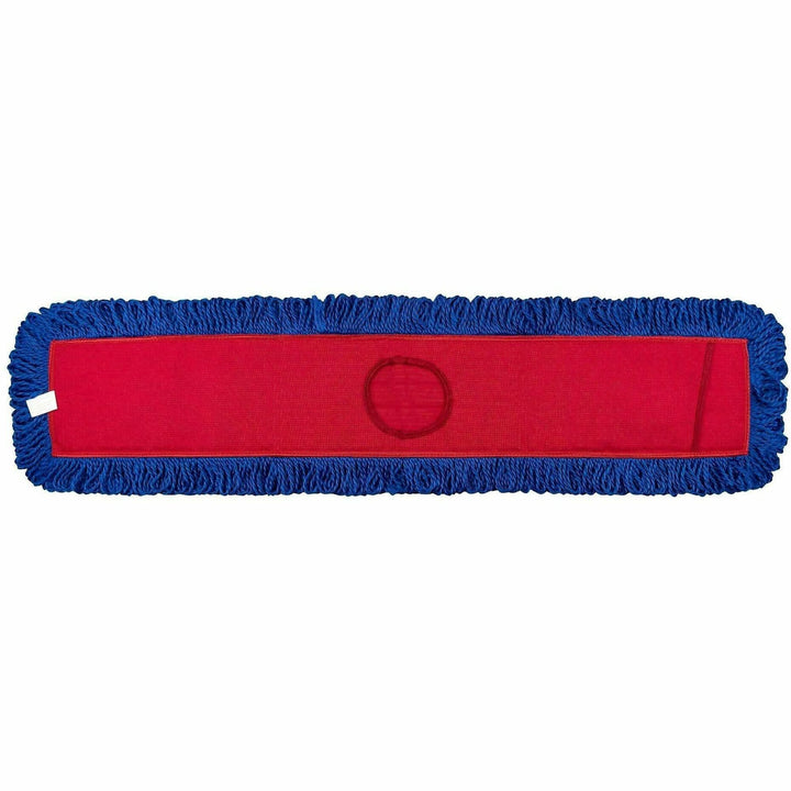 Image of Genuine Joe 01286 Fringed Dust Mops, Looped Ends, Machine Washable, Reusable, Launderable, Multi, 1 Carton