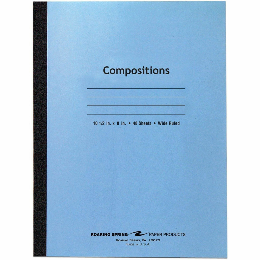 Image of Roaring Spring 77501CT Wide Rule Composition Notebook